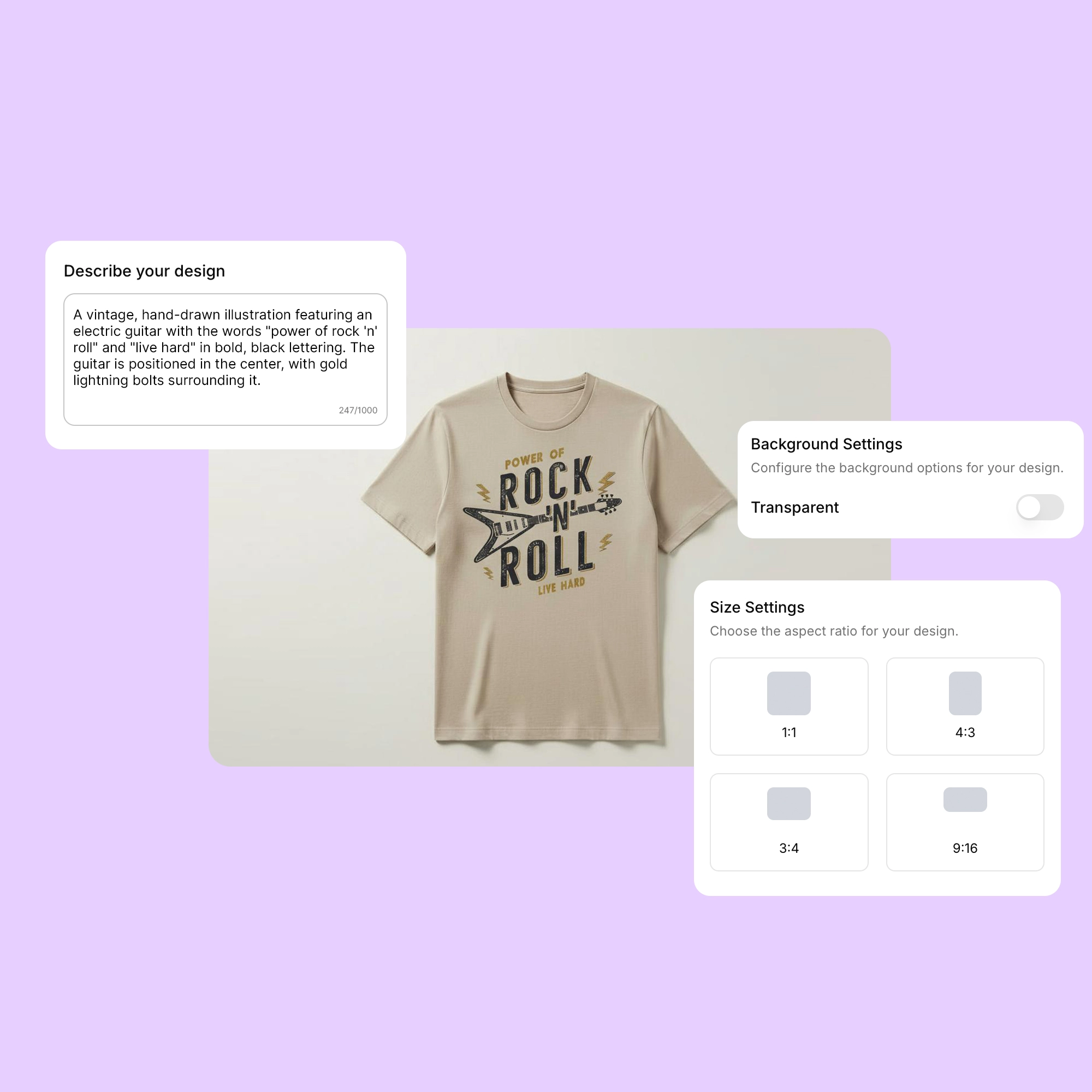 Describe Your T-Shirt Design Idea